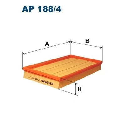 Abbildung von Luftfilter FILTRON AP 188/4