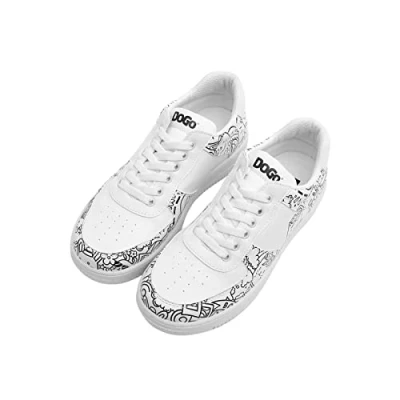 Abbildung von Dogo Sneaker low, Damen, Größe: 37, Weiß Schuhe