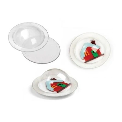 Abbildung von Sizzix Erstellen von Essential Dimensional Domes 12PK inspiriert Tim Holtz