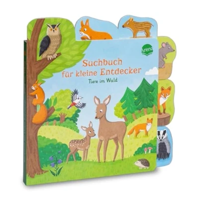 Abbildung von Suchbuch für kleine Entdecker. Tiere im Wald: Erster Suchspaß ab 18 Monaten