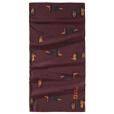 Abbildung von Jack Wolfskin Unisex Kinder Print NECKGAITER K Winter Schal, Boysenberry, Standard