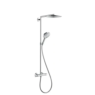Abbildung von hansgrohe Duschsystem &quot;Raindance S&quot;, (Komplett Set), 300cm, mit Thermostat, chrom