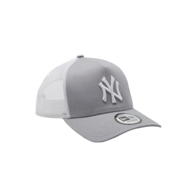 Abbildung von New Era Clean Trucker 2 Adjustable Cap NY Yankees Hellgrau Gray White, Size:ONE Size