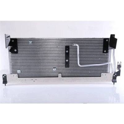Abbildung von NISSENS 94228 Klimakondensator ohne Trockner Aluminium 660 R 134a OPEL: Corsa B Schrägheck
