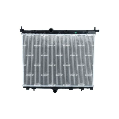 Abbildung von NRF 550296 Kühler, Motorkühlung Aluminium 528mm 382mm 17mm Kühlrippen gelötet OPEL: Corsa F Schrägheck, PEUGEOT: 208 II Schrägheck