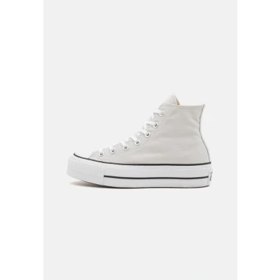Abbildung von Converse Chuck Taylor ALL STAR LIFT Platform Sneaker high, Damen, Größe: 36, Barely grey/white/black Textil