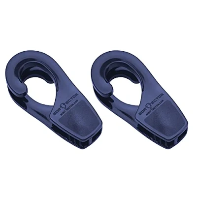Abbildung von Extreme Max BoatTector 3005.5029 Bootsschienen Fender Kleiderbügel, Vorteilspack, 2,5 cm, Blau