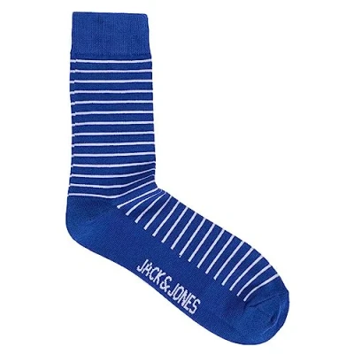 Abbildung von JACK &amp; JONES Herren Jackay Stripe Noos Socken, Nautical Blue ,Einheitsgröße