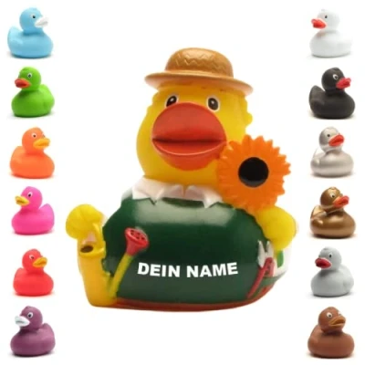 Abbildung von Badeente personalisierbar (Gärtner Ente)