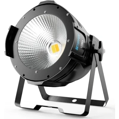 Abbildung von BETOPPER LED Par Light, 100 W COB Scheinwerfer DMX Bühnenlicht Kaltweiß/Warmweiß Stroboskop für Fotografie, Kirche, Bankett, Hochzeit, Theater