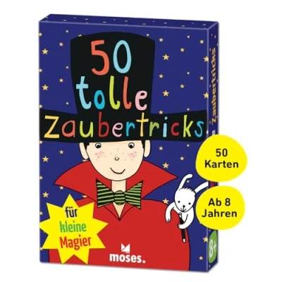 Abbildung von 50 Karten Tolle Zaubertricks ab 8 Jahren von MOSES
