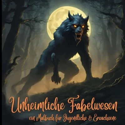 Abbildung von Unheimliche Fabelwesen ein Malbuch für Jugendliche und Erwachsene