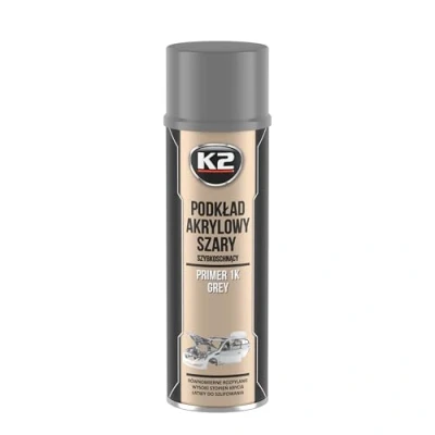 Abbildung von K2 Acryl Grundierung, schnell trocknend, Autolackgrundierung, Primer, Haftgrund, grau 500ml
