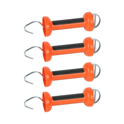 Abbildung von Softtouch Torgriff Breitband orange,4 Stück, Gallagher