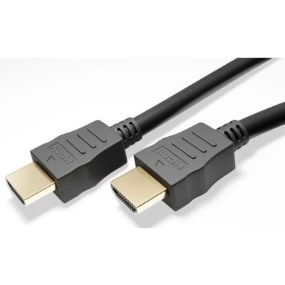 Abbildung von Goobay 58267 Ultra High Speed HDMI Kabel mit Ethernet, 48 Gbit/s HD bis 8K@60Hz HD, HDR, HEC, 3D, eARC, HDCP, Ethernet 0,5m
