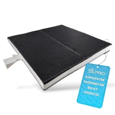 Abbildung von DL pro Aktivkohlefilter Filter für Balay 00360732 360732 Bosch DHZ5186 Siemens LZ51851 Neff Z5116X1 Dunstabzugshaube