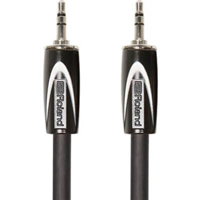 Abbildung von Roland Black Serie Stereo Verbindungskabel 3,5 mm TRS Klinke, Länge: 1,5m RCC 5 3535