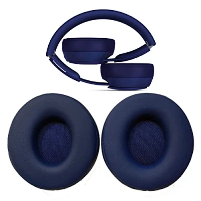 Abbildung von V MOTA Ohrpolster kompatibel mit Beats Solo Pro kabellosen On Ear Kopfhörern, Ersatzkissen, Reparaturteile (1 Paar) (blau)