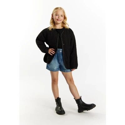 Abbildung von Steppjacke DREIMASTER 128 / Schwarz 100% Baumwolle