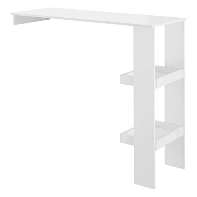 Abbildung von en.casa Bartisch, Sölvesborg Stehtisch 120x45x106cm Weiß