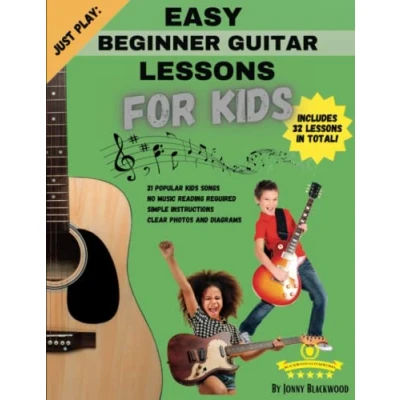Abbildung von Just Play: Easy Beginner Guitar Lessons for Kids: with online video access