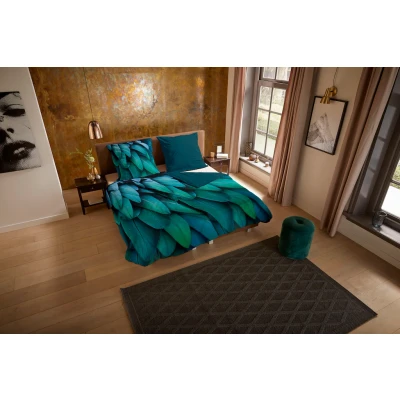 Abbildung von PURE luxury collection Wendebettwäsche &quot;Heather&quot;, (2 tlg.), Digital Druck