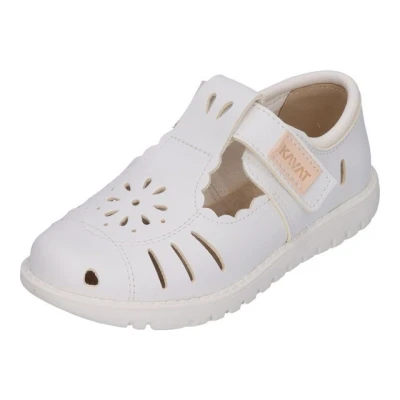 Abbildung von Kavat Blombacka Riemensandalette für Kinder, Größe: 25, White Schuhe