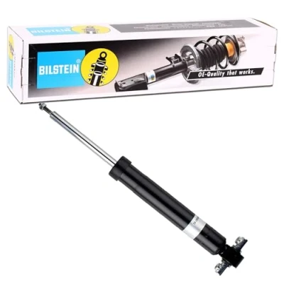 Abbildung von BILSTEIN 19 283081 Stoßdämpfer Hinterachse Gasdruck Zweirohr Dämpfer nicht federtragend unten Auge, oben Stift FORD USA: Edge Mk2