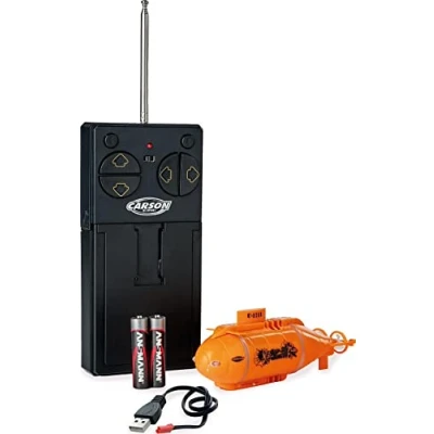 Abbildung von RC U Boot, Einsteigermodell Elektronik Carson Sport XS Deep Sea Dragon 100% RtR