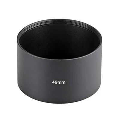 Abbildung von ayex Aluminium Gegenlichtblende Sonnenblende lang 49mm