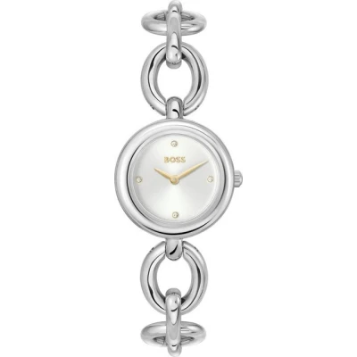 Abbildung von BOSS LIVE Uhr silvercoloured, Damen, Größe: One Size, Silver coloured