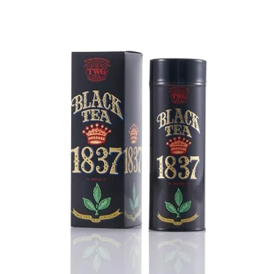 Abbildung von TWG Tea 1837 Black Schwarzer Tee Früchte &amp; Blumen Haute Couture Dose, 100G Geschenkset