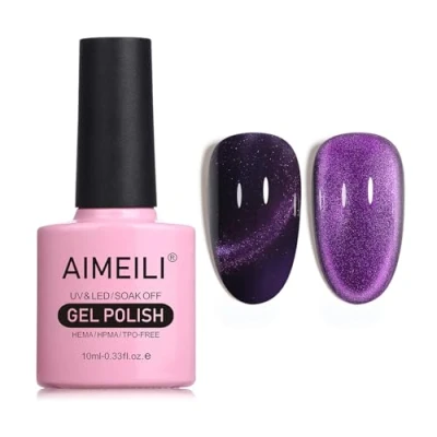 Abbildung von AIMEILI Cat Eye UV Gel, 10ml Gel Nagellack Nail Glitzer DIY Art Maniküre 747