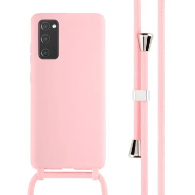 Abbildung von Samsung Galaxy S20 FE Hülle Silikon iMoshion Soft Case/Backcover Handyhülle Rosa