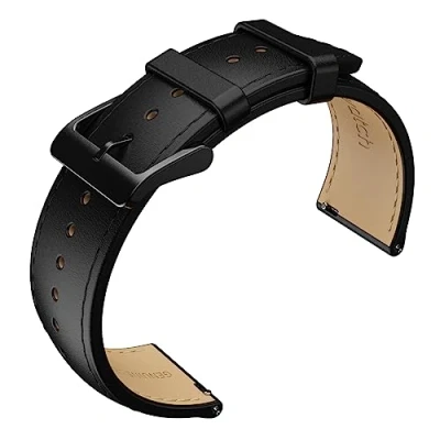 Abbildung von Ticwatch Pro 5 Smartwatch 24 mm Uhrenarmband, Smoking Schwarz, Einheitsgröße