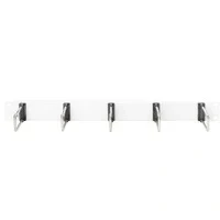 Abbildung von DIGITUS Kabel Rangierpanel 1HE 5 Führungsbügel 40 x 75 mm 19 Zoll Für Netzwerkschränke &amp; Netzwerkkabel Grau