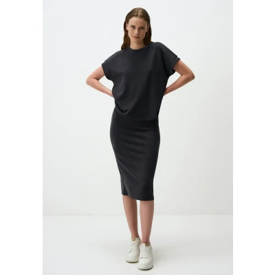 Abbildung von Jimmy Key Regular Waist Elegant Straight Bleistiftrock, Damen, Größe: 36, Black