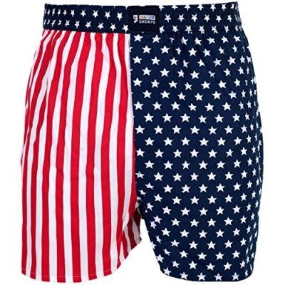 Abbildung von Happy Shorts Boxershorts Boxer Webboxer &quot;USA Flag&quot; (1 St)