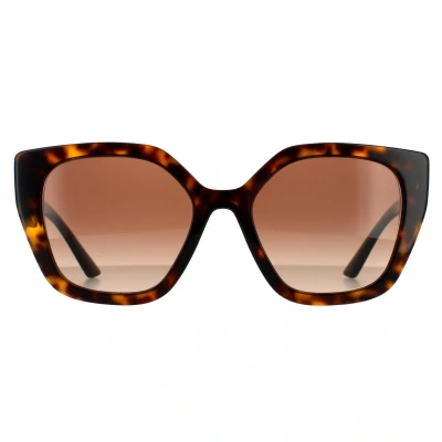 Abbildung von Prada Damen 0PR 24XS Sonnenbrille, Havana/Brown Shaded, 52