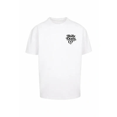 Abbildung von Upscale by Mister Tee DON ́T CRY Tshirt print, Herren, Größe: Large, White