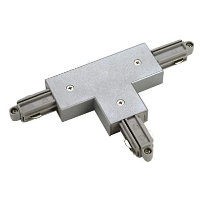 Abbildung von SLV T Verbinder 1 Phasen HV Schiene rechts, silber