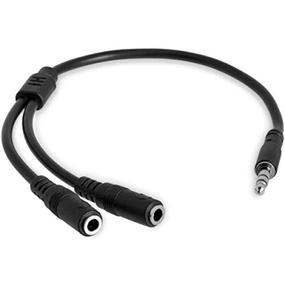 Abbildung von StarTech.com 3,5mm Klinke Y Splitter Kabel Headset
