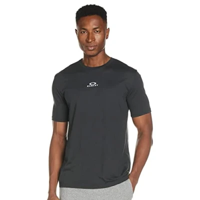 Abbildung von Oakley BARK NEW Tshirt basic, Herren, Größe: Large, Black