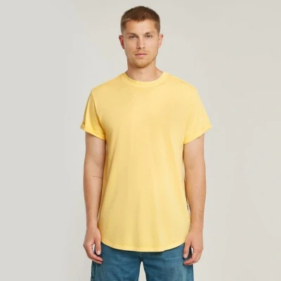 Abbildung von G STAR LASH Tshirt basic, Herren, Größe: XL, Lt buff yellow gd