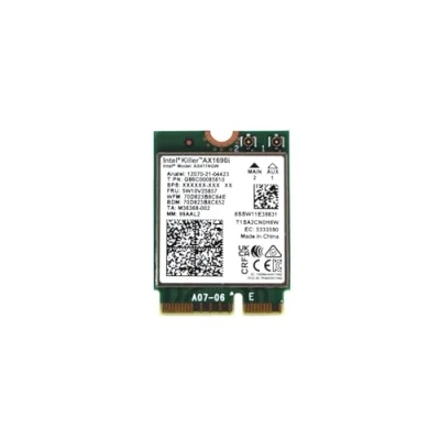 Abbildung von Intel NIC WI FI 6E AX1690 Netzwerkkarte Bluetooth 5.3 2x2 NovPro, grün, AX411.NGWG.NVX WLAN Karte
