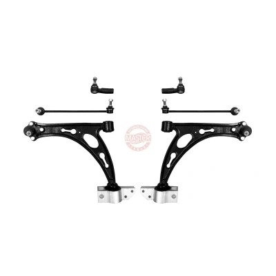 Abbildung von MASTER SPORT 36834 SET MS Lenkersatz, Radaufhängung Vorderachse beidseitig, links mit Zubehör VOLKSWAGEN: Golf 5 Schrägheck, Caddy 3 Kombi