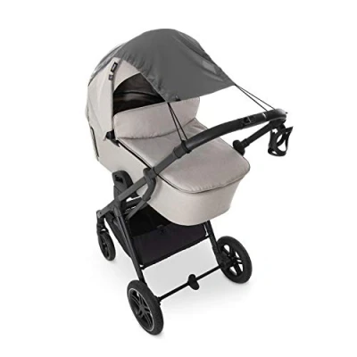 Abbildung von Hauck Kinderwagen Sonnenschutzhülle Grey, Universal Sonnensegel für
