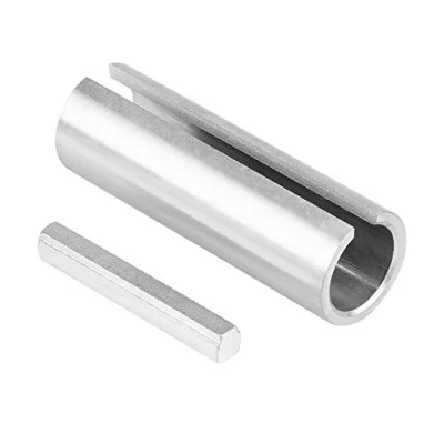 Abbildung von Keenso 1,9 cm auf 2,5 Gasmotor Riemenscheibe Kurbelwelle Hülse Adapter Bohrung Reduzierstück Buchsenrolle mit Schrittschlüssel Autopflege Tools