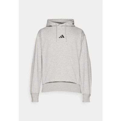 Abbildung von adidas Sportswear Essentials FEEL COZY Kapuzenpullover, Herren, Größe: XS, Medium grey heather/black