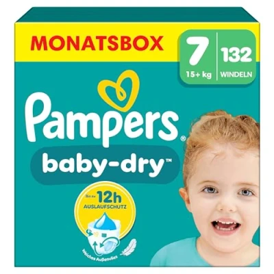 Abbildung von Pampers® Windeln Baby Dry Größe 7 132ST für Kids und Teens (4 12 Jahre)